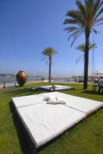 Am Hotel Tivoli Marina Portimã an der Algarveküste.