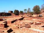 SILVES (Concelho de Silves), 06.10.2005, im Hof vom Castelo, in dem seit Jahren Ausgrabungen stattfinden