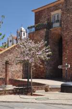 SILVES (Concelho de Silves), 06.05.2014, Stadttor an der Praa do Municpio