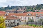 ALCOBAÇA (Concelho de Alcobaça), 27.09.2013, Blick auf das zum Weltkulturerbe zählende Kloster