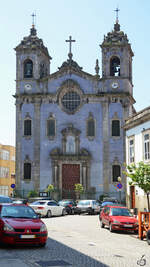Die mit zahlreichen Azulejo Fliesen geschmckte Pfarrkirche von Massarelos (Igreja Paroquial de Massarelos) steht etwas abseits der historischen Altstadt in Porto.