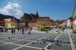 Brasov (Kronstadt), Marktplatz (10.08.2009)