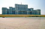 Das Parlamentspalast in Bukarest.