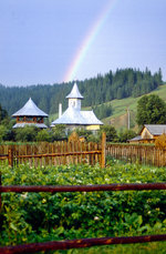 Kirche in Vatra Moldoviței bei Suceava.