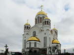 Die Kathedrale auf dem Blut ist eine russisch-orthodoxe Kathedrale in Jekaterinburg, besichtigt am 12.