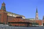 Das Lenin-Mausoleum am Roten Platz in Moskau.