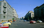 Ulica Tverskaja in Moskau.