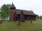 Särna, alte Holzkirche, erbaut von 1684 bis 1697, Einrichtung aus dem 18.