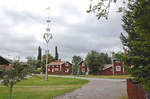 Ein Foto vom kleinen Dorf Yttermo sdlich von Loksand (Dalarna/Schweden).