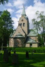 Sderala, Feldstein Kirche, erbaut im 12.