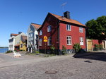 Vstervik, Holzhuser in der Strmsgatan Strae (13.06.2016)