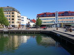 Vstervik, Fiskare Torget am Hafen (13.06.2016)