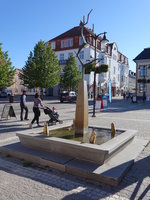 Vstervik, Brunnen am Stora Torget (13.06.2016)
