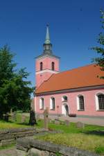 Linkping, Kirche von Slaka, erbaut 1781 (11.07.2013)