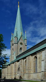 Der Turm der Domkirche von Linköping.