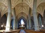 Vadstena, Innenraum der Blakyrkan oder Blaue Kirche (16.06.2015)