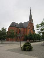 Helsingborg, Gustav Adolf Kirche, erbaut 1897 durch Architekt Hermansson (22.06.2013)