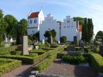 Brunnby, romanische Kirche erbaut im 12.