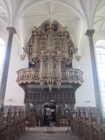 Kristianstad, Orgel der Dreifaltigkeitskirche (12.07.2013)