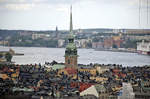 Blick auf die deutsche Kirche (Tyska kyrkan) in Stockholm.