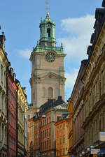 Die auf der Insel Stadsholmen gelegene Altstadt der schwedischen Hauptstadt Stockholm heit Gamla Stan.