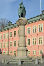 Ein Denkmal für Birger Jarl in der schwedischen Hauptstadt Stockholm.