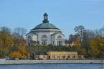 Die Skeppsholmskirche auf der Insel Skeppsholmen wurde zu einem Konzertsaal umfunktioniert.