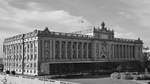 Das zwischen 1897 und 1905 erbaute Reichstagsgebäude in Stockholm.