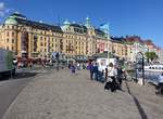 Stockholm, Gebude am Nybroplan und Strandvgen (04.06.2018)