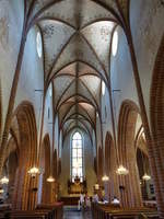 Uppsala, gotisches Mittelschiff der Dreifaltigkeitskirche (02.06.2018)