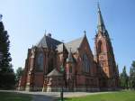 Umea, neugotische Stadtkirche, erbaut bis 1894, Architekt P.