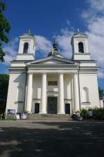 Hrnsand, klassizistische Domkirche, erbaut 1846 nach Plnen von Ludvig Hawermann (07.07.2013)