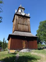 Grundsunda, Glockenturm von 1794 an der ev.