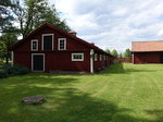 Sala, Vsby kungsgard, Knigshof von Knig Magnus Ladulas von 1275 bis 1290, heute Museum mit groer Waffensammlung (15.06.2016)