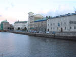 Blick ber den Kanal auf die Sdliche Hafenstrae in Gteborg (August 2010)