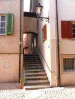 Aarau, Lochstgli, Treppendurchgang von Golattenmattgasse zur Milchgasse - 02.08.2013 