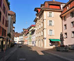 Aarau, die Alstadtgasse “Zwischen den Toren” - 02.08.2013  