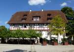 Wettingen, der Gasthof  Sternen , ltester Gasthof der Schweiz, war das Gstehaus des 1227 erbauten Klosters der Zisterzienser, Sept.2015