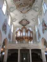 Rheinfelden, Orgelempore der St.