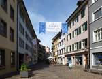 Rheinfelden AG, Blick in die Marktgasse, Mai 2017 