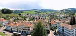 Heiden, Panoramasicht vom Kirchturm in Richtung Sd - 02.06.2014