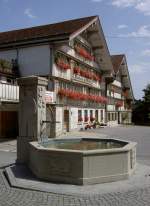 Hundwil, Dorfbrunnen, Appenzell (21.08.2011)