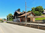 Trogen, Endbahnhof der Bahnstrecke St.