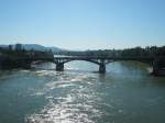 Wettsteinbrcke von der Pfalz Gesehen