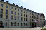 Basel, das Luxushotel  Drei Knige ( Les Trois Rois), gehrt zu den ltesten Hotels in der Schweiz, 1681 erstmals erwhnt, das heutige Gebude im Stil der Belle Epoque wurde 1844 erbaut, Mai 2015