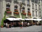 Ein Restaurant in der Innenstadt von Bern.