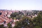 Blick auf die Berner Altstadt von Aargauerstanden.