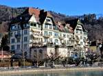 Thun, ehemaliges Hotel Beau-Rivage - 07.01.2015