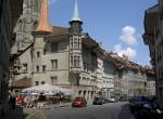 Fribourg, Schweizerhalle an der Grand Rue (28.05.2012)