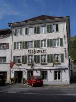 Nfels, Hotel Schwert, Kanton Glarus (03.07.2011)